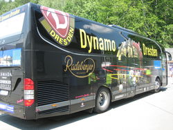Mannschaftsbus Dynamo